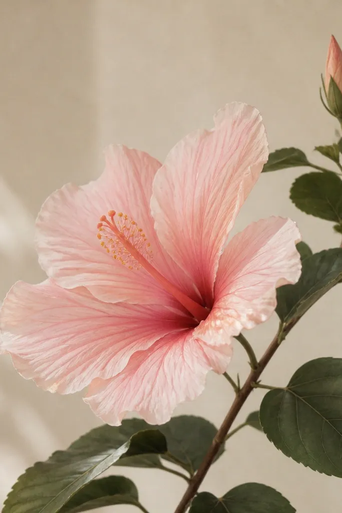 Hibiscus flower pastel drawing ideas