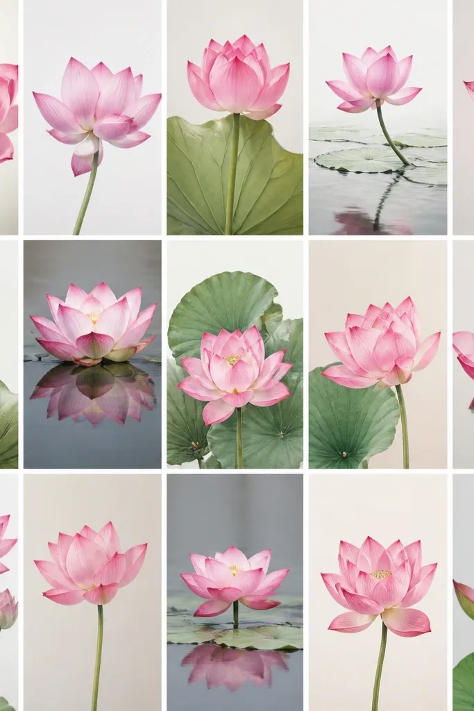 15 Pink Lotus Flower Drawing Ideas