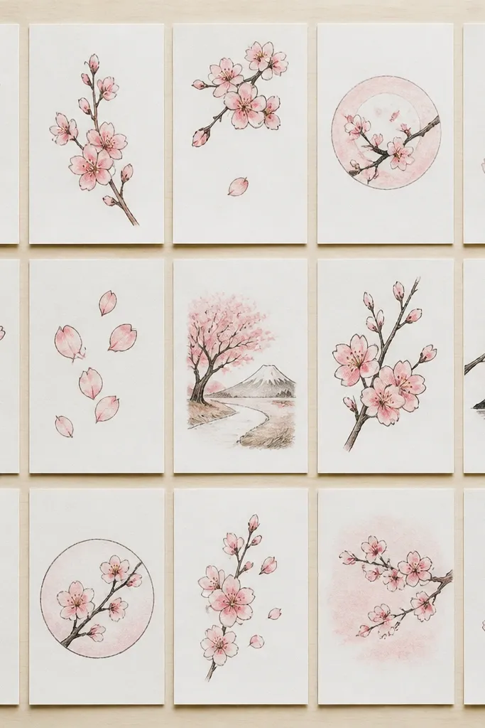 15 Easy Cherry Blossom Drawing Ideas