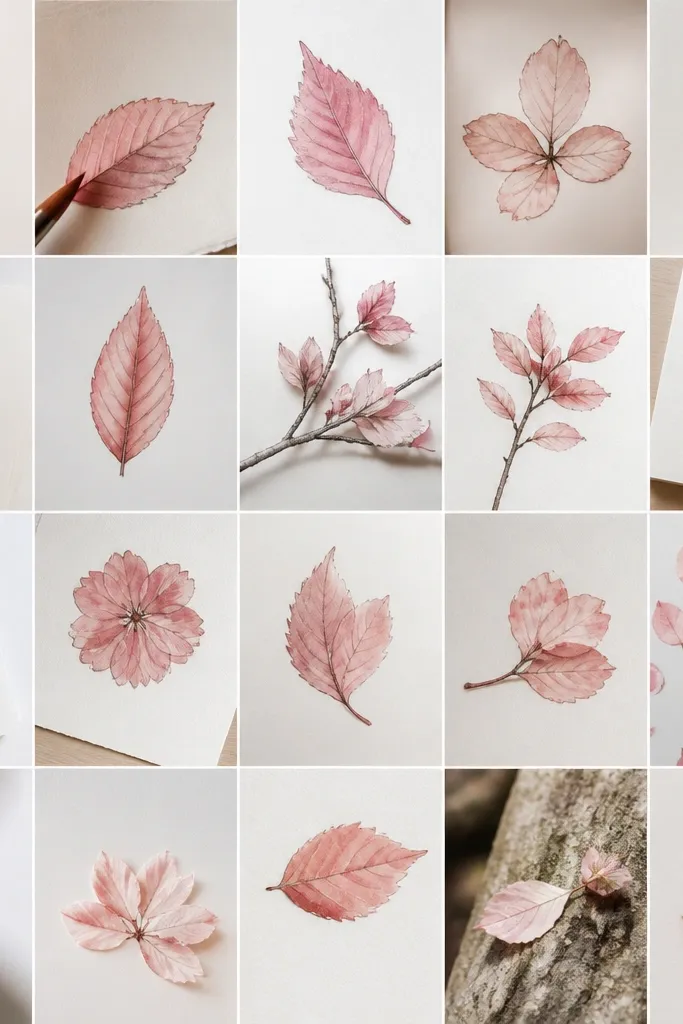19 Cherry Blossom Leaves Drawing Ideas