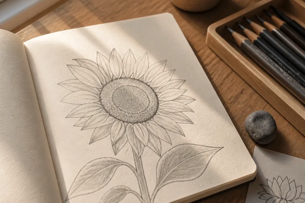 Common Mistakes in Sunflower Drawing